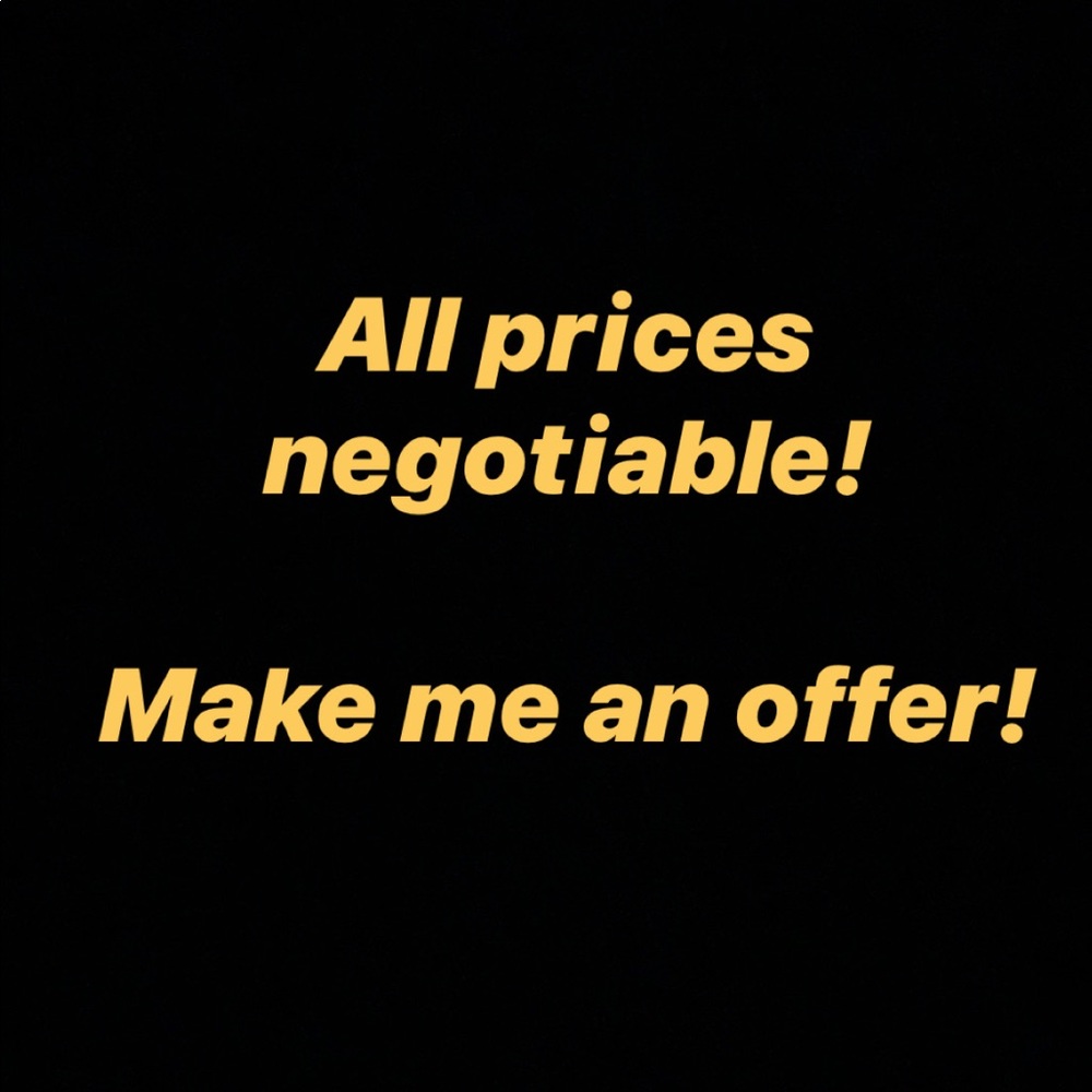 Offers welcome!!